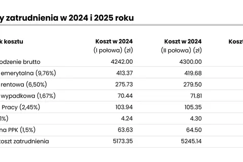 Pracownik 2025: Całkowity koszt zatrudnienia jak to policzyć?