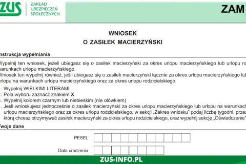 ZUS: Zasiłek macierzyński po ustaniu umowy? Oto jak go dostać!