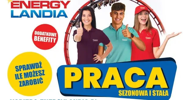Energylandia: Ile zarobisz? Stawki, benefity i realia pracy