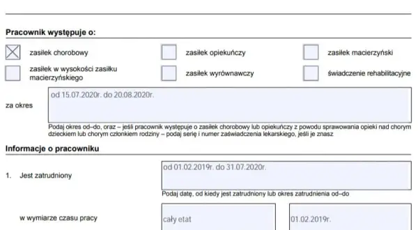 Ustanie zatrudnienia: Jaki druk do ZUS? ZWUA i co dalej?