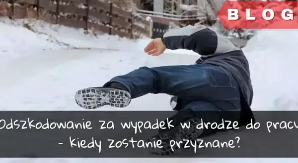 Wypadek w drodze do pracy: 100% wynagrodzenia i odszkodowanie